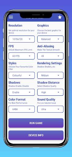iND GFX Tool | FOR PUBG screenshot 1