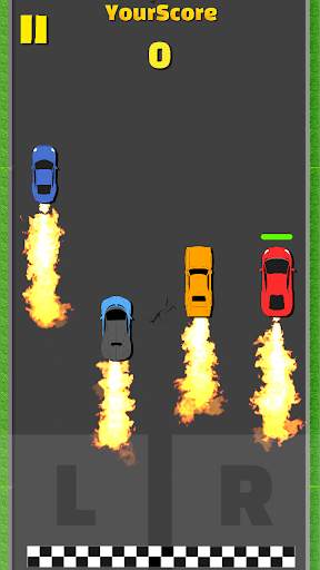 Car racing 2D multiplayer - RACER LIFE screenshot 1