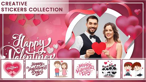 Valentine Photo Frame скриншот 1