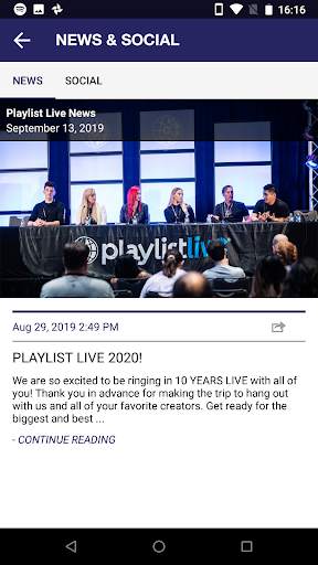 Playlist Live screenshot 3