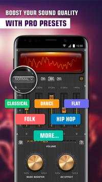 Music Equalizer: Bass Booster AMP & Volume screenshot 6