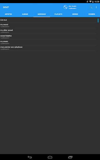 Mon Lecteur de Musique screenshot 11