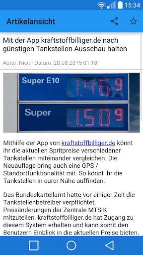News für Android screenshot 2
