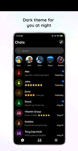 Foxy encrypted messenger screenshot 4
