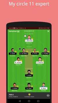 My Circle 11 Fantasy - Tips & Team For My circle11 screenshot 2