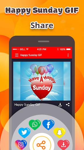 Happy Sunday GIF screenshot 14