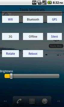 Wifi Bluetooth GPS Brightness screenshot 3