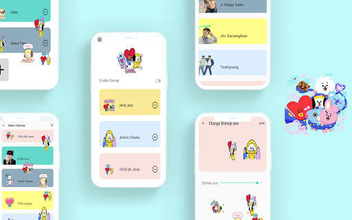 BT21 Shimeji screenshot 1
