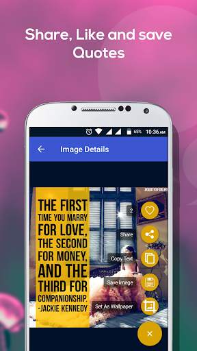 Quotes for Life: Whatsapp Status Quotes & Wishes screenshot 4