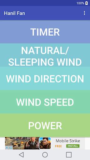 Hanil Fan Remote Control screenshot 1