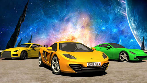 Galaxy stunt racing Game 3D screenshot 5