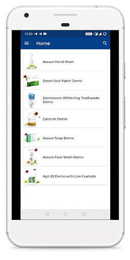 Vestige Product Demo App screenshot 1