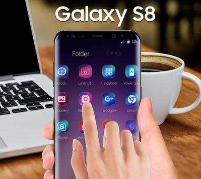 Purple Theme for Galaxy S8 screenshot 3