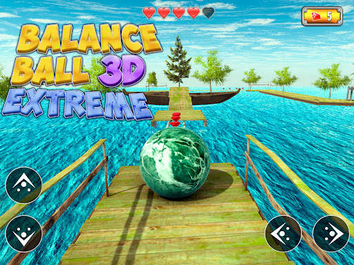 Keseimbangan Bola Ekstrim 3D screenshot 9