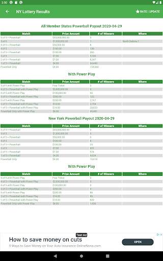 NY Lottery Results screenshot 22