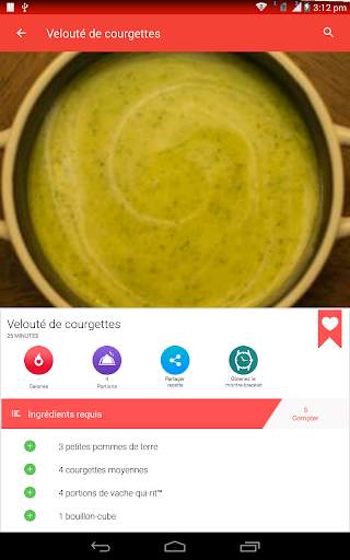 Recettes de soupe screenshot 14