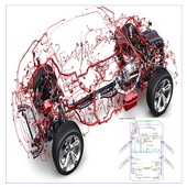 basic auto electrical wiring icon