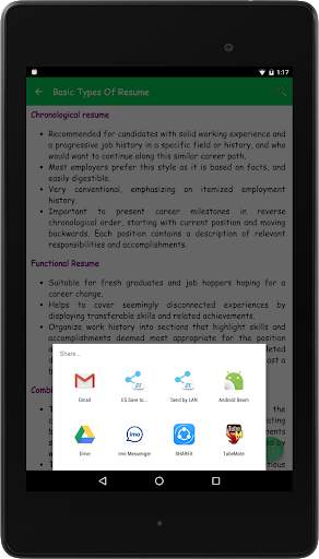Resume Preparation Guide screenshot 10