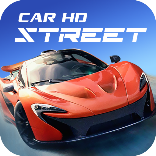 Street car racing HD icon