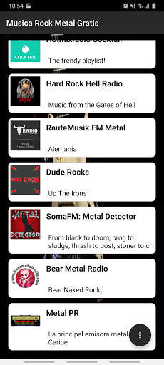 Música Metal Rock Gratis 3 تصوير الشاشة
