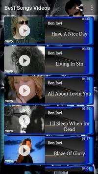 BON JOVI ~ Video & Musik MP3 Offline Terbaik screenshot 8