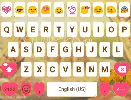 Thanksgiving Skin Keyboard screenshot 4