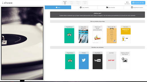 Showe Player - Digital Signage screenshot 1