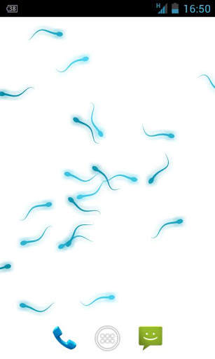 Sperm Live Wallpaper screenshot 7