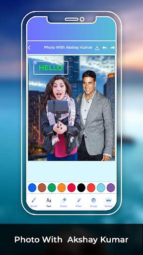 Photo With Akshay Kumar screenshot 2