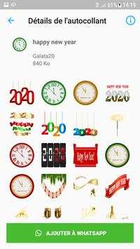 Happy New Year Stickers screenshot 7