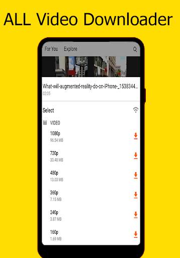 Download Video Downloader HD screenshot 1