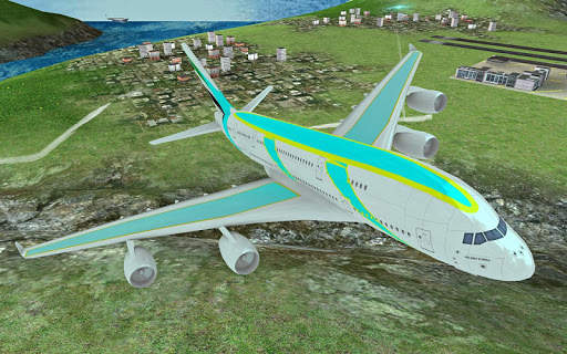Fly Plane Flight 3D Airplane Simulator screenshot 5