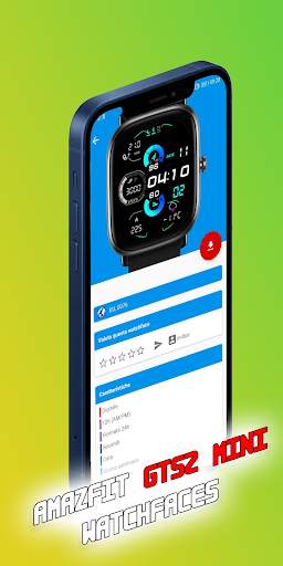 Amazfit GTS2 mini Watchfaces स्क्रीनशॉट 3