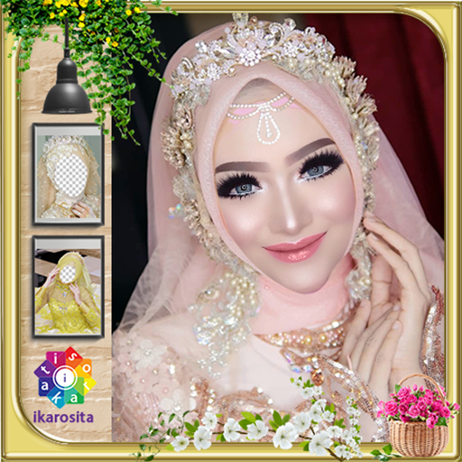 Kebaya Hijab Bridal Photo Frame icon