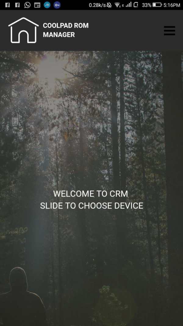 Cool Rom Manager - All Coolpad Devices Roms screenshot 1