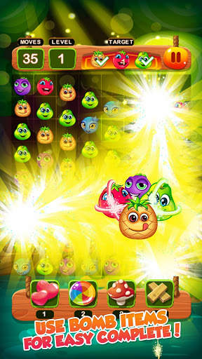 Fruits Crush Mania Match 3 Puzzle screenshot 3