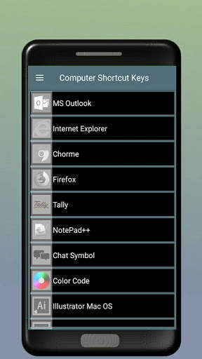 Computer Shortcut Keys screenshot 2