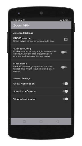 Zoom VPN screenshot 1