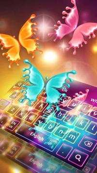 Colorful Butterfly Keyboard screenshot 1