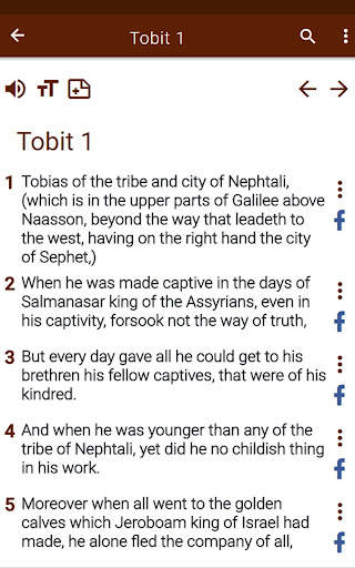 Catholic Bible app screenshot 22