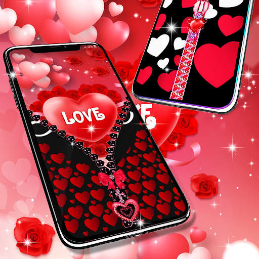 Romantic lock screen screenshot 4
