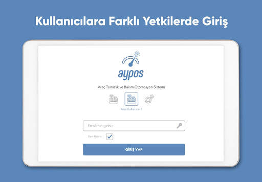 AyPOS: Araç Yıkama ve Bakım İşyeri Satış Sistemi screenshot 8