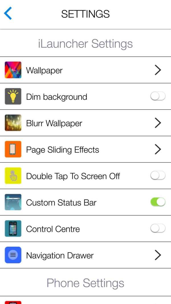 Titan os 9 Launcher i7 theme screenshot 3