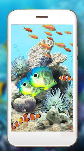 Fish Aquarium Live Wallpaper screenshot 4