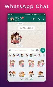 Love & Romantic Stickers For Whatsapp - WAStickers screenshot 14