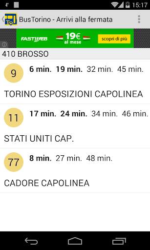 Bus Torino screenshot 2