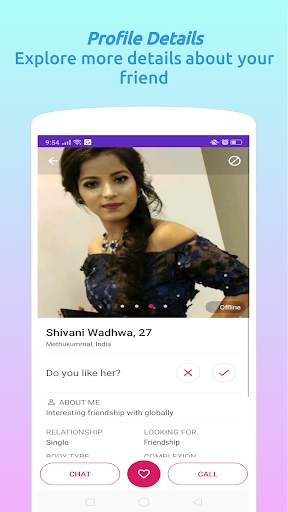 VMate - Connecting People (Free Video Chat) screenshot 3