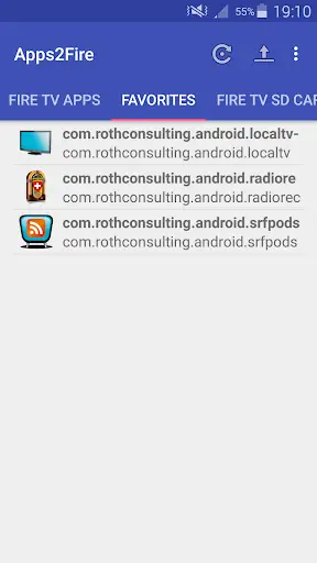 Apps2Fire screenshot 2