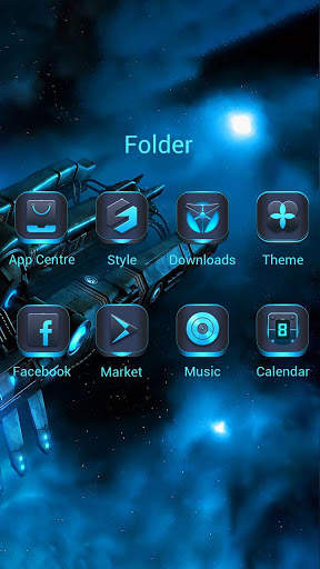 Space Exploration Go Launcher Theme screenshot 4