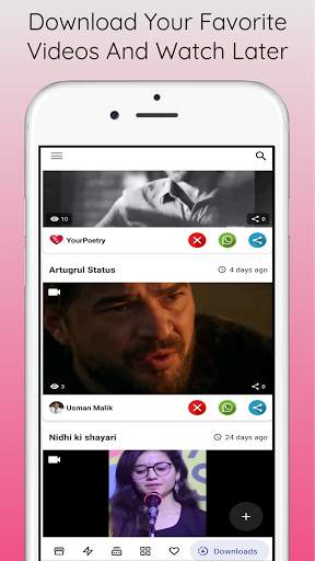 Hindi Shayari, Video Status, Poetry, dp  - PoetApp screenshot 7